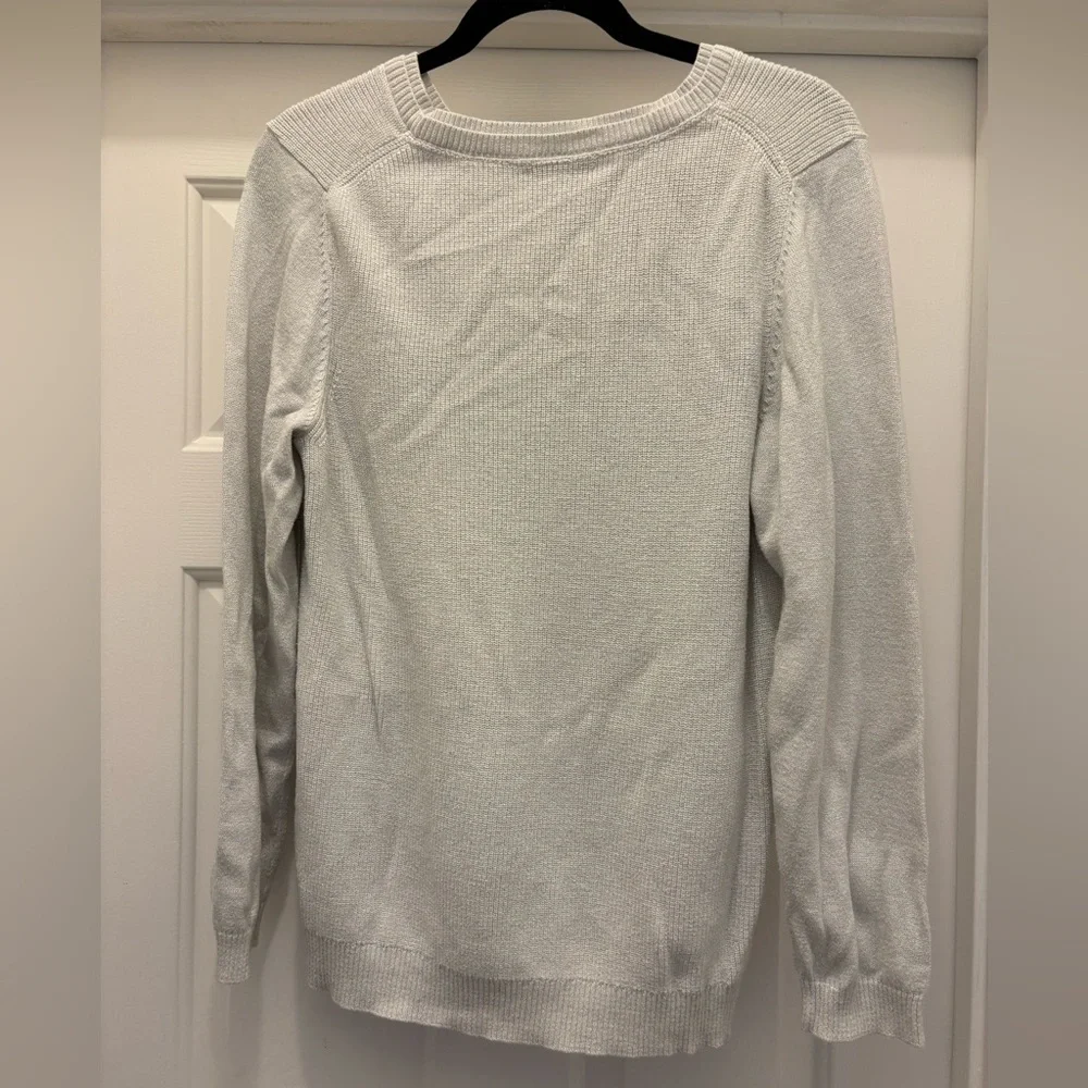 Tommy Hilfiger Off-White Knit Sweater Fitted XXL